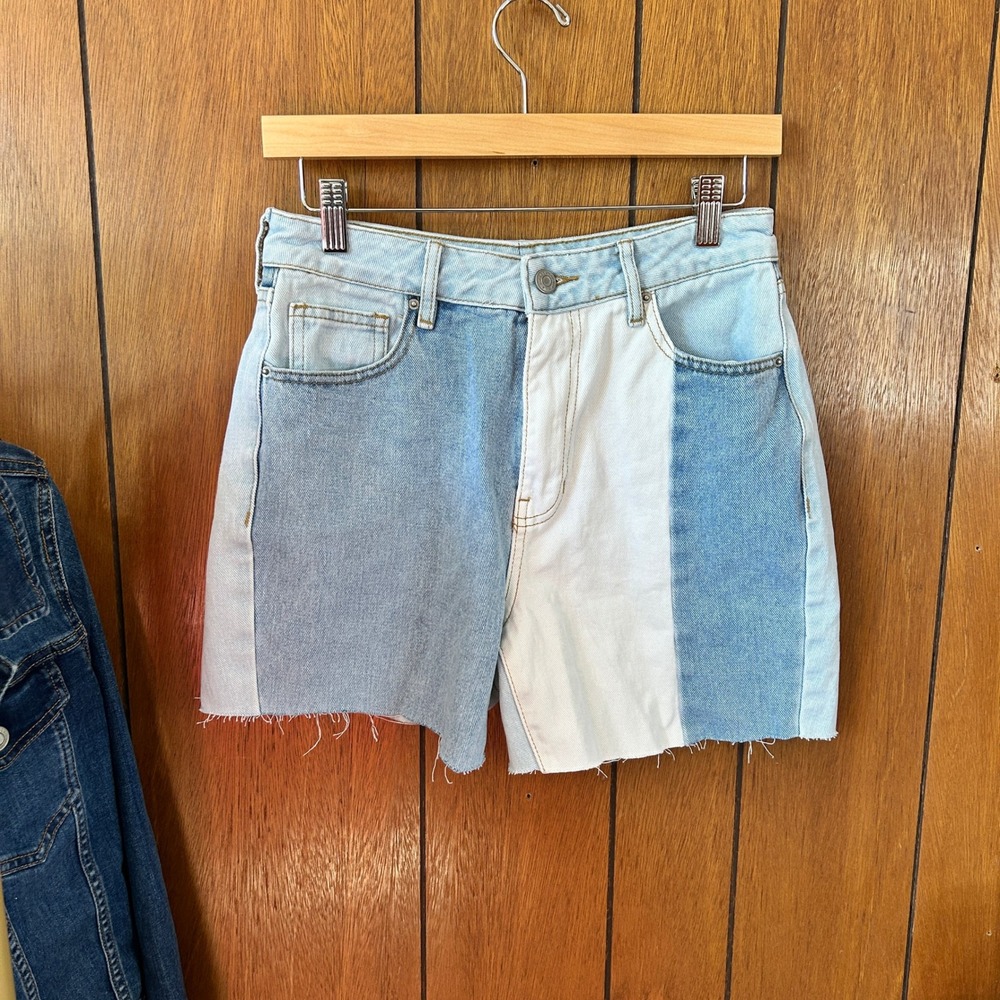 PacSun Two-Tone High‎ Rise Cutoff Shorts – Size 27